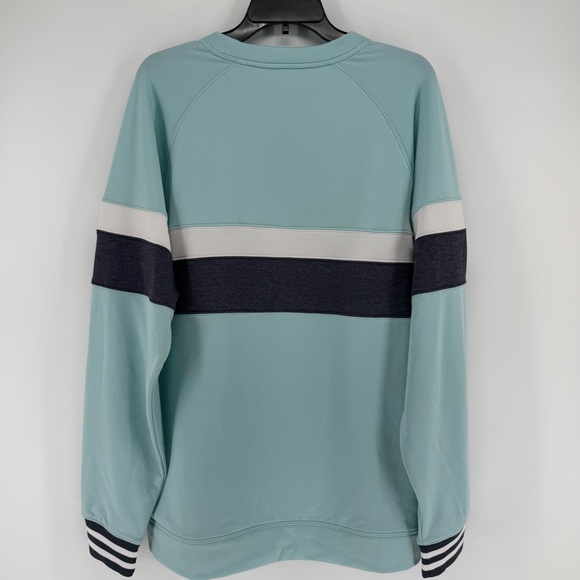 Cotopaxi Bandera Crew Sweatshirt Retro Colorblock Blue White Black Gray Mens XL - Picture 5 of 8